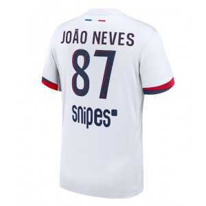 Fotbalové Dres Paris Saint-Germain Joao Neves #87 Venkovní Oblečení 2025-26 Krátký Rukáv